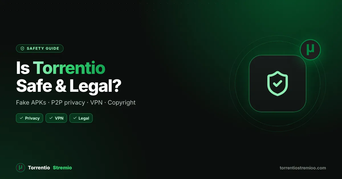 Is Torrentio safe and legal guide